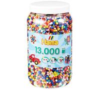 Hama 267 2110 - Barattolo di Perline, Colori Assortiti, 13.000 Pezzi