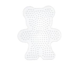 Hama 289 - Base Sagomata per Perline a Forma di Orso della Serie Divertimento Creativo, Misura Midi