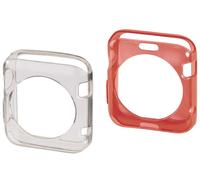 Hama 2x Custodia di Protezione Set Skin TPU Cover Case per Apple Orologi 42mm