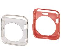 Hama 2x Custodia di Protezione Set Skin TPU Cover Case per Apple Orologio 38mm