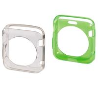 Hama 2x Custodia di Protezione Set Skin TPU Cover Case per Apple Watch 42mm