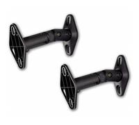 Hama 2x Lautsprecher-Halterung Paio Regolabile Supporto-Parete Boxe Wand-Halter