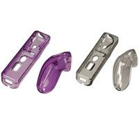 Hama 2X Pack Hard-Case Tasche Hülle Box Cover Per Wii Wii-U Wiimote Controller