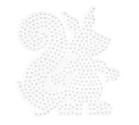 Hama Pegboard 302 - Pannello Forato per Giocare con Le Perline, A Forma di Scoiattolo 302