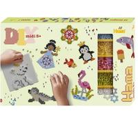 Hama Giant DIY Gift Box Approx. 6.000 Fuse Beads, 3 Pegboards, Colour Design S