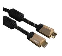 Hama 3m, 2xHDMI cavo HDMI HDMI tipo A (Standard) Nero, Bronzo Hama
