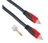 Hama 3M Cavo Toslink + 3,5mm Opti Adattatore Cavo-Conduttore Spina Ottico
