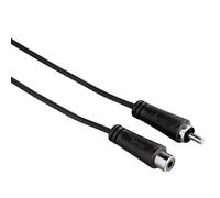 Hama 3M Prolunga-Jack 1-Fach Cavo di Prolunga Rca-Stecker Hifi Subwoofer