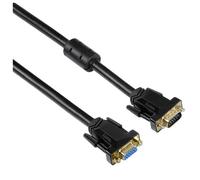 Hama 3M VGA Monitor-Verlängerung Cavo di Prolunga 15-polig Sub-D PC Cavo Oro