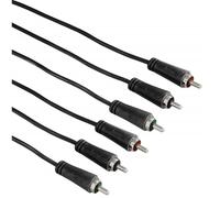 Hama 3M Yuv Cavo Coassiale RGB Componente 3x Rca per LCD Plasma LED Beamer HD TV