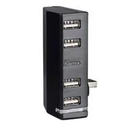 Hama 4 Porte USB Hub Con Modulo LED Nero Per Microsoft Xbox One