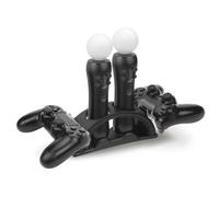 Hama 4-Way Charging system - Game Console Parts & Accessories (Black, 65 mm, 210 mm, 70 mm, Wired)