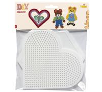 Hama 4454 - Base a Forma di Cuore per Perline da Stirare