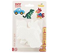 Hama 4573 Car, Parrot & dinosaur pegboard blister pack Three Small Mixed Set, On
