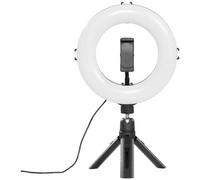 HAMA - Hama Spotlight Smart 80 Ii Led Ring Light 8 Ring W/ 96 Leds Warm White To Daylight Bright Dimmable Remote Control Tripod - SPEDIZIONE GRATUITA