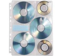 Hama 49835 Busta per raccoglitore CD/DVD 6 scomparti 6 CD/DVD/Blu-ray Plastica