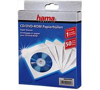 Hama - 50 Bustine Per Cd/dvd-bianco Hama