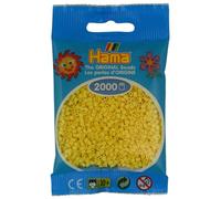 HAMA - 501-103 - Mini sacchetto 2000 perline giallo chiaro (l'imballaggio può variare)