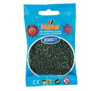 Hama 501 - 28 - Sacchetto di 2000 Perline Mini - (Perline Diametro 2,5 mm) - Verde Scuro