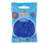 Hama - 501 - 36 - Bustina da 2000 perline Mini - (piccole perle ø 2,5 mm) - Blu elettrico