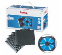 HAMA 51269 Custodia CD Slim, 50 Pezzi, Trasparente