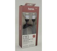 Hama 56580 Cavo HDMI High Speed HDMI con Ethernet 2m Nero Nuovo Conf. Orig.