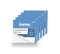 HAMA 5956 Salviette Pulizia Lenti 5 Pacco da 30 Pezzi 150 Tissues Ottico