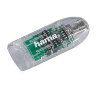 Hama Usb 2.0 8 In 1 Sd/microsd One Size Transparent