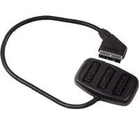 HAMA - 7123365 Multipresa Scart M/3 Scart F cavo Nero