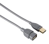 Hama 78400 Cavo di Prolunga USB 5 m USB Tipo A Femmina Grigio