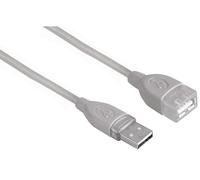 Hama 78400 Cavo di Prolunga USB 5 m USB Tipo A Femmina Grigio