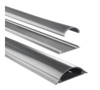 HAMA 83160 Canalina Portacavi, 100 x 7 x 2.1 cm, Grigio