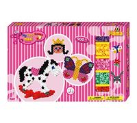 Hama Scatola regalo gigante 8713 – perline in glassa Maxi – Cavallo a dondolo multicolore