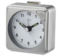 Hama - Sveglia da viaggio A50, funzione Snooze, argento