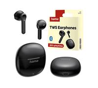 HAMA Action One - Bluetooth 5, microfono integrato, controlli touch AURICOLARI WIRELESS, Nero