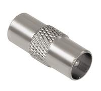 HAMA Adattatore antenna M / antenna M, corpo in metallo, 1 stella