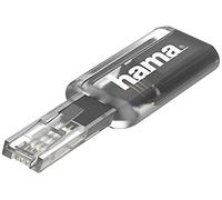 Hama Adattatore anti-twist, trasparente/nero