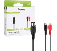 Hama Adattatore-Audio 5-Pol Spina Din A 2x Presa Rca Stereo