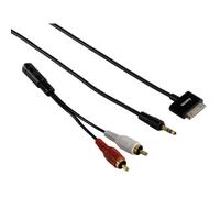 Hama Cavo Audio Adattatore Aux 3,5mm Jack 30-Pin per Apple IPAD 1 2 3 1G 2G 3G