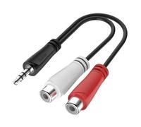 Hama Adattatore audio stereo (nero)