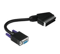 Hama Adattatore Cavo Scart Su Cavo VGA 15-pol. per PC Schermo TV Beamer DVD ECC