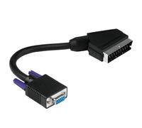 Hama Adattatore Cavo Scart Su Cavo VGA 15-pol. per PC Schermo TV Beamer DVD ECC