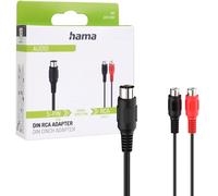 Hama Adattatore Cinch din 5 Pin Spina Din A 2x Rca Stereo