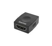 Hama Adattatore compatto HDMI - Presa HDMI (Ultra HD, 4K, eccellente qualità di trasmissione) nero