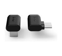 Hama Adattatore computer USB C angolare Black