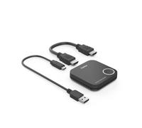 Hama Adattatore display wireless (adattatore HDMI, Full HD 1080p, trasmissione wireless audio, dati video e segnali, dongle display wireless con cavo, eccellente qualità di trasmissione)