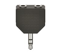 Hama Cavo 3,5 mm M a 2x jack 3,5 mm H Argento