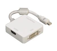 Hama 3in1 Mini Displayport Adattatore Su HDMI DVI Dp Cavo Thunderbolt 4K Ultra
