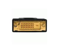 Hama Adattatore Monitor HDMI F/DVI-D M, Dual Link, connettori dorati, nero,3 stelle Hama