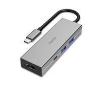 Hama HUB USB Type C 3.1 / 2 porte USB A 3.0 - 1 porta USB Type C - HDM Hama